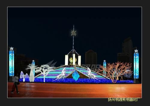 LED灯光小品灯展示