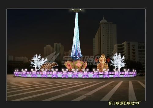 LED灯光小品灯展示