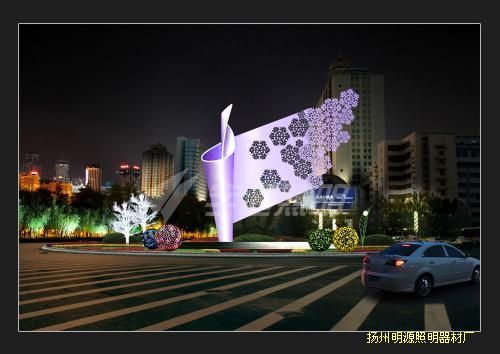 LED灯光小品灯展示