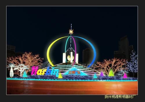 LED灯光小品灯展示