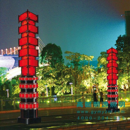 喜庆LED景观灯 H：4-6m