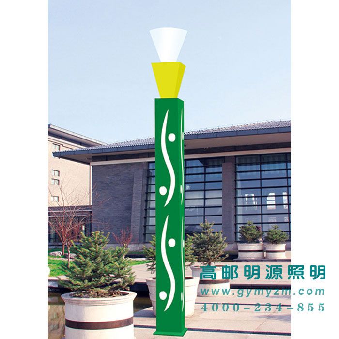 绿色景观灯